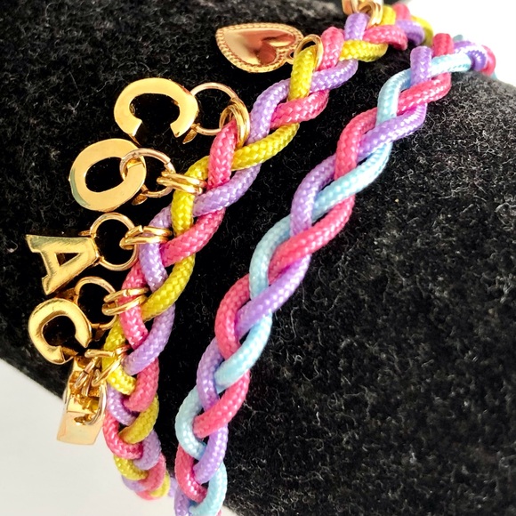 ✨BRAIDED, "I LOVE COACH" GOLD PLATED BRACELET - Picture 5 of 5